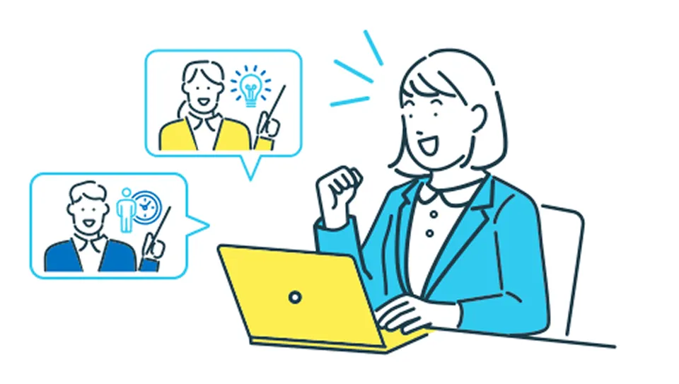 W講師による「1対2の手厚いサポート」